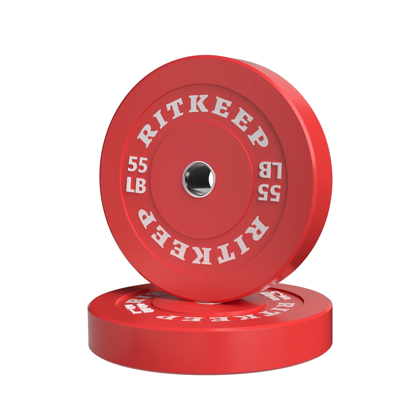 2" Olympic Low Bounce Color Rubber Bumper Weight Plates